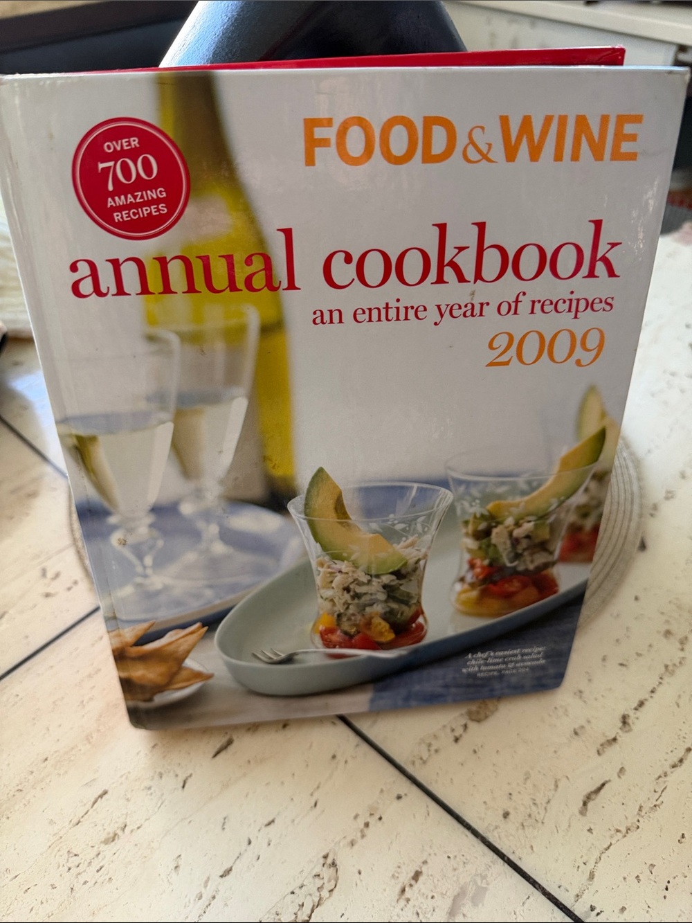Annual Food & Wine Cookbook 2009 - White Cover